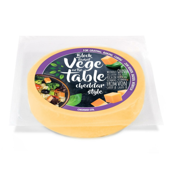 Vege on the table vegán darabolt sajt cheddar jellegű 300 g
