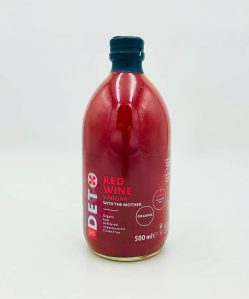 Deto bio szűretlen vörösbor ecet "anyaecettel" 500 ml