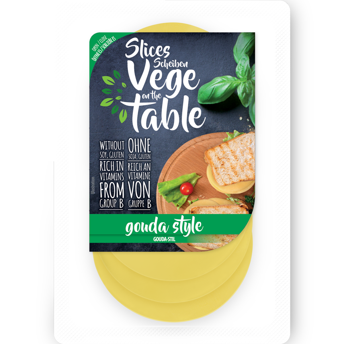 Vege on the table gouda ízű szeletek 100 g