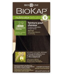 Biokap nutricolor rapid tartós hajfesték nr 2.9 dark chestnut chocolate 135 ml