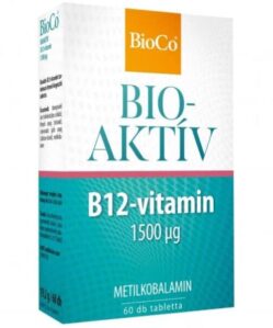 Bioco bioaktív b12-vitamin 1500µg