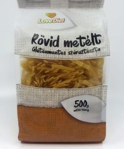 Lovediet gluténmentes száraztészta rövid metélt 500 g
