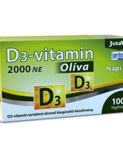 Jutavit d3-vitamin 2000 NE oliva lágykapszula 100 db