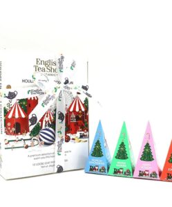 English Tea Shop 12 bio karácsonyi fehér selyempiramis filteres teaválogatás 24 g