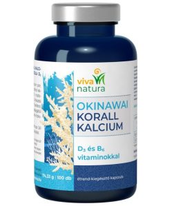 Viva natura okinawai korall kalcium étrend-kiegészítő kapszula 100 db