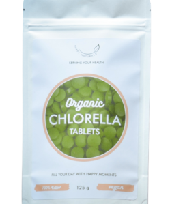 Happy Naturals organic chlorella tabletta 125 g