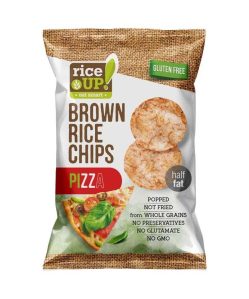 Rice Up barna rizs chips pizza ízű 60 g