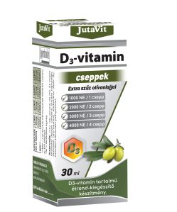 Jutavit d3-vitamin 1000NE cseppek extra szűz olivaolajjal 30 ml