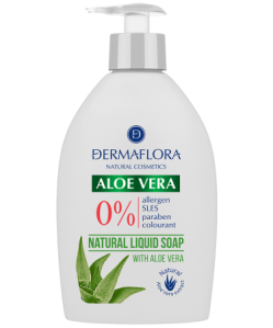 Dermaflora 0% folyékony szappan aloe vera 400 ml