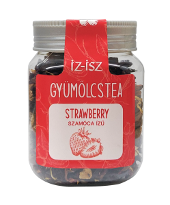 Íz-isz gyümölcstea szamóca ízű 120 g