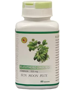 Sun Moon eleuthero gingseng 500mg kapszula 60 db