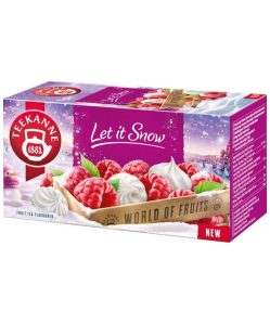 Teekanne let it snow habcsók és málna ízű gyümölcstea 20x2,25g 45 g