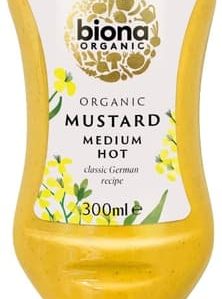 Biona bio mustár közepesen erős 300 ml