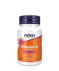 Now a-vitamin 10000iu lágykapszula 100 db