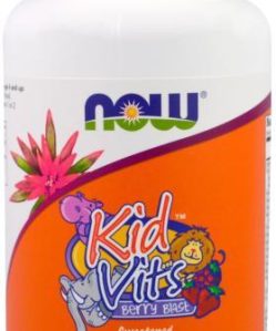 Now kid vits berry blast multivitamin málnás rágótabletta 120 db
