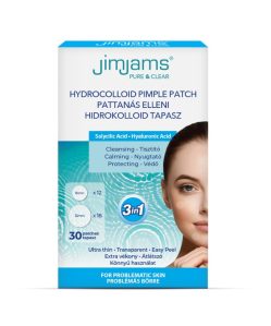 Jimjams pure & clear hidrokolloid pattanástapasz BHA+HA 30 db