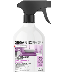 Organic People öko wc tisztító spray bio rebarbarával és vadsóskával 500 ml