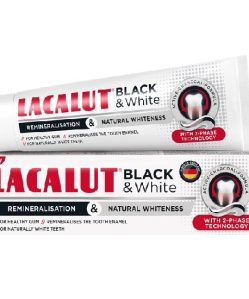 Lacalut fogkrém black & white 75 ml