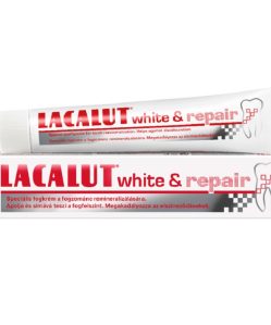 Lacalut fogkrém white & repair 75 ml