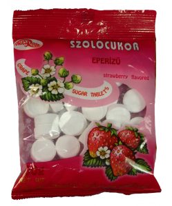 Microse szőlőcukor tabletta eper 75 g