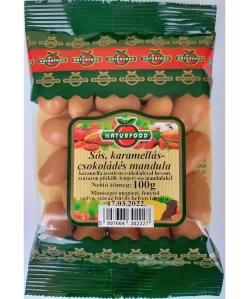 Naturfood sós karamellás-csokoládés mandula 100 g