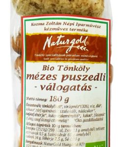 Naturgold bio tönköly mézes puszedli válogatás 180 g