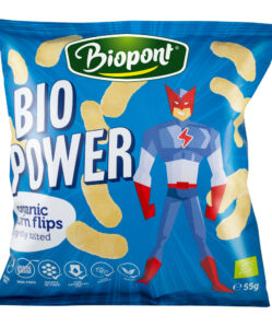 Biopont bio power extrudált bio kukorica enyhén sós gluténmentes 55 g