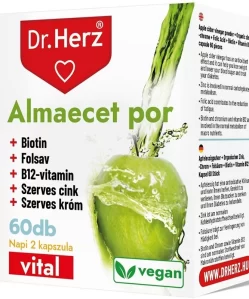 Dr. Herz almaecet por+biotin+folsav kapszula 60 db