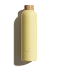 Waterdrop rozsdamentes acélkulacs sárga 600ml 1 db