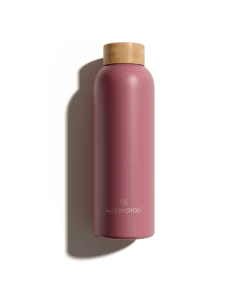 Waterdrop rozsdamentes acélkulacs pink 600ml 1 db