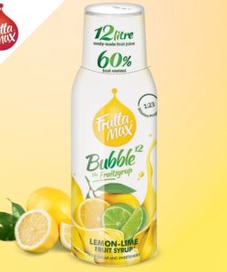 FruttaMax bubble12 citrom-lime 500 ml