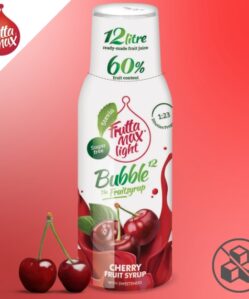 FruttaMax Bubble12 Light Meggy szörp 500 ml
