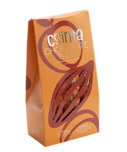 Csinta chocholate thins sárgabarack 10db-os 80 g