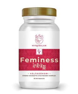 Myrobalan feminess könnyed változókor gyógynövény-komplex vegán kapszula 60 db