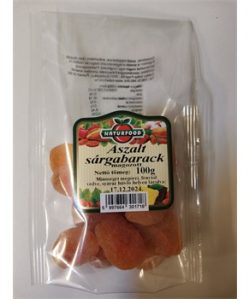 Naturfood aszalt sárgabarack 100 g