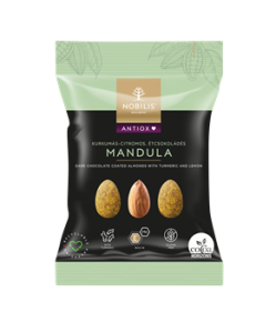 Nobilis antiox kurkumás, étcsokoládés mandula 50 g