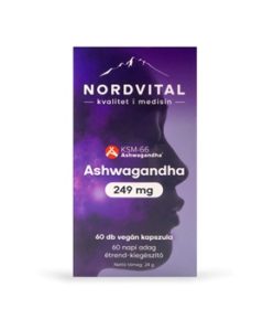 Nordvital ashwagandha 249mg kapszula 60 db
