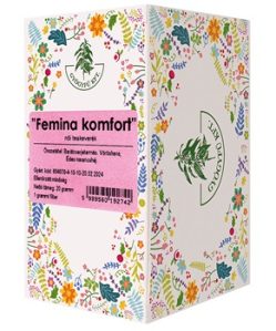 Gyógyfű femina komfort teakeverék 20x1g 20 g