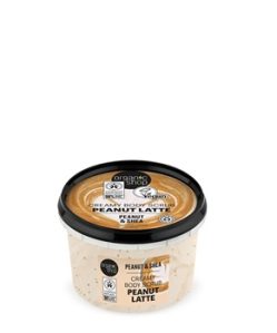 Organic Shop peanut latte krémes testradír mogyoróval és shea vajjal 250 ml
