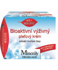 Bione holt-tengeri ásványok bioaktív tápláló arckrém, tengeri algakivonattal, uv védelemmel 51ml