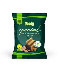 Foody Free gluténmentes special hajdina chips szarvasgombával 45 g
