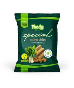 Foody Free gluténmentes special köles chips medvehagymával 45 g