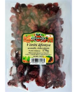 Naturfood aszalt vörösáfonya 170 g