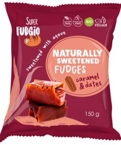 Super fudgio bio tejmentes datolya agavé karamella 150 g