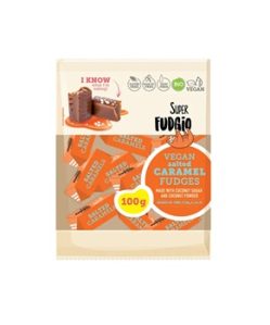 Super fudgio bio vegán karamella sós karamellás 100 g