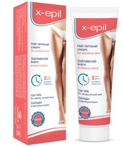 X-Epil szőrtelenítő krém zabtejjel 100 g