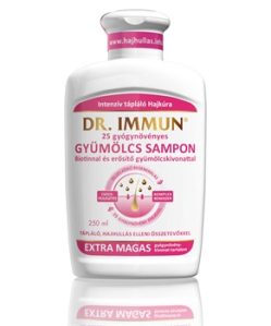 Dr.immun 25 gyógynövényes gyümölcs hajsampon biotinnal és erősítő gyümölcskivonattal 250 ml