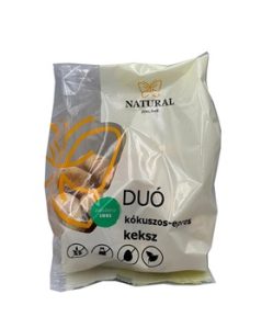Natural gluténmentes duó keksz kókuszos epres 150 g