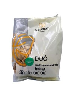 Natural gluténmentes duó keksz kókuszos kakaós 150 g