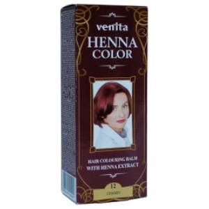 Henna Color szinező hajbalzsam nr 12 meggyvörös 75 ml